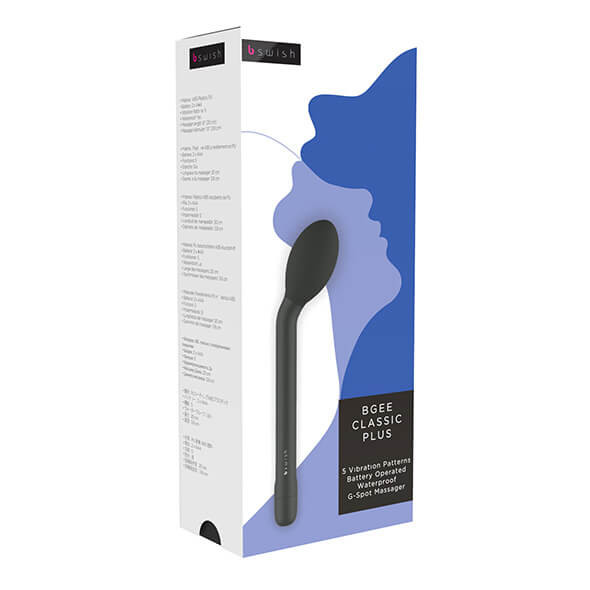 B Swish - bgee Classic Plus G-Spot Vibrator Black