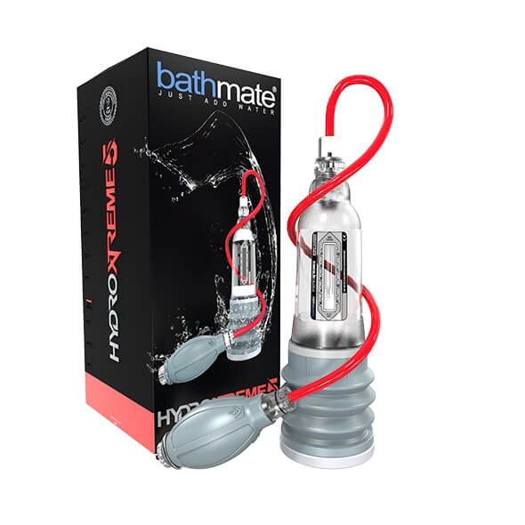 BATHMATE - HYDROXTREME5 PENIS PUMP CRYSTAL CLEAR