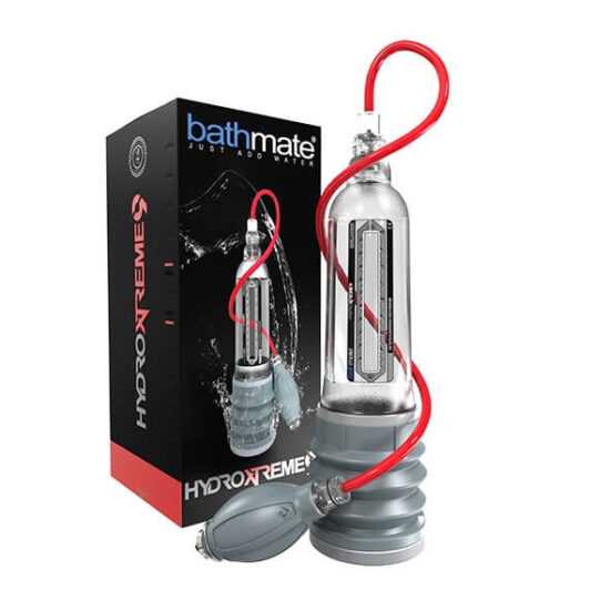 BATHMATE - HYDROXTREME9 PENIS PUMP CRYSTAL CLEAR