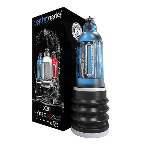 Bathmate Hydromax 7 Wide – hydraulická pumpa na penis (modrá)