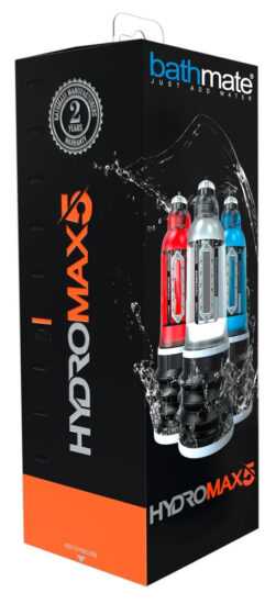 Bathmate Hydromax5 - hydropumpa (áttetsző)