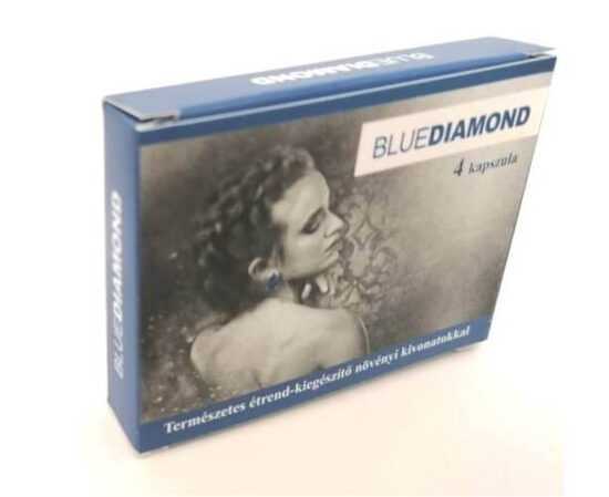 Blue Diamond For Men - přírodní výživový doplněk s rostlinnými výtažky (4ks)