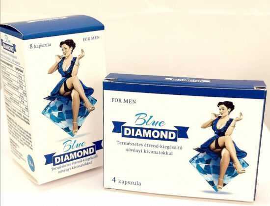 Blue Diamond For Men - přírodní výživový doplněk s rostlinnými výtažky (8ks)