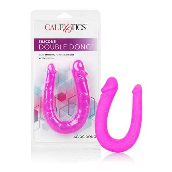 CalExotics Silicone Double Dong oboustranné dildo pink