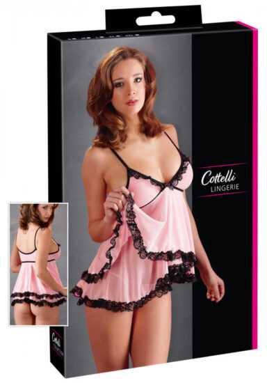 Cottelli Babydoll Rosa - babydoll (růžové)