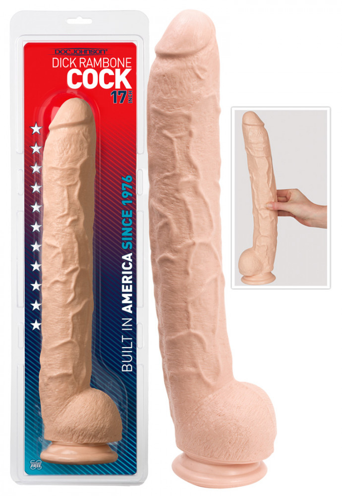 Doc Johnson Dick Rambone - realistické dildo (42 cm)