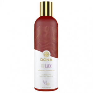 Dona Relax - veganský masážní olej (levandule-vanilka) - 120ml