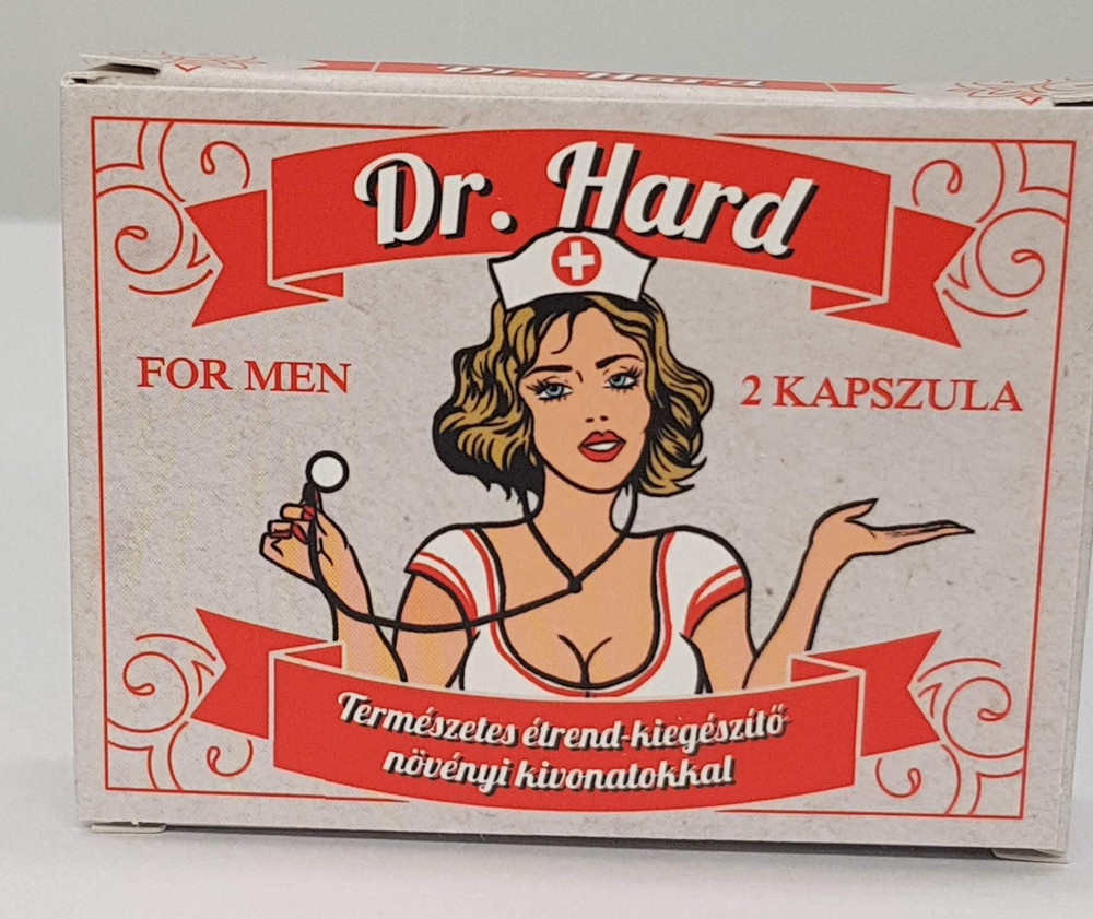 Dr. Hard for men - přírodní výživový doplněk pro muže (2ks)