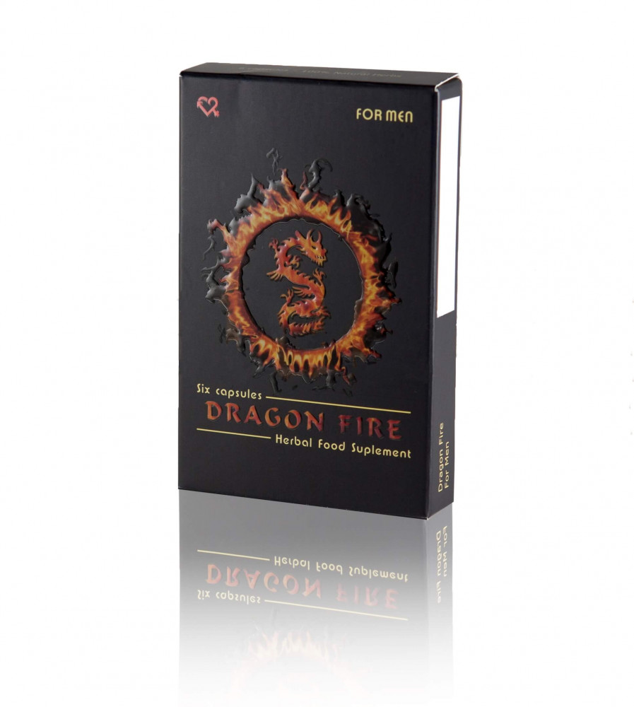 Dragon Fire - výživový doplněk pro muže (6ks)