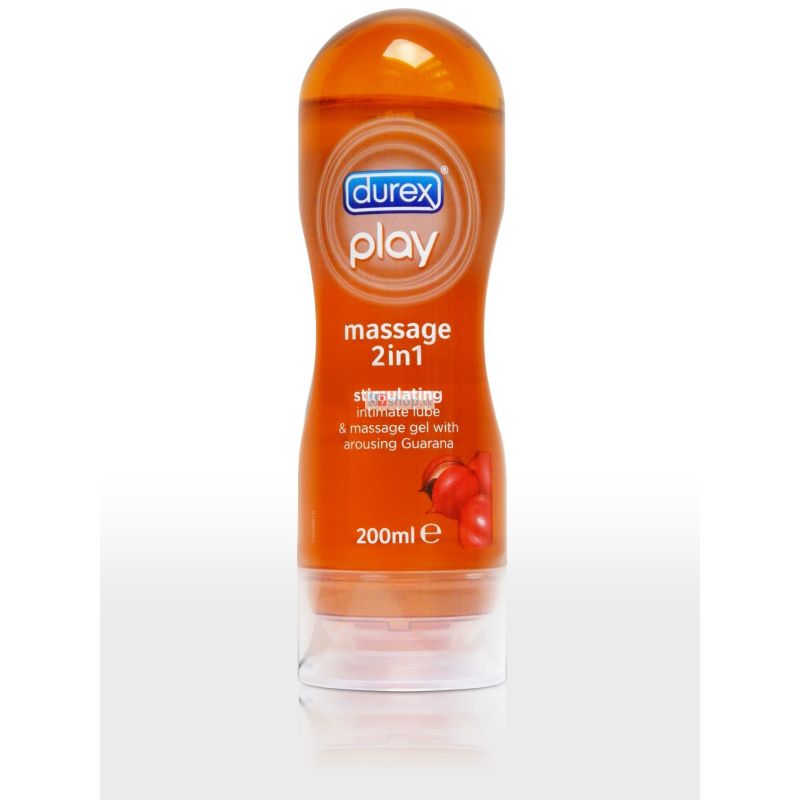 Durex Play 2in1 masážní olej (s guaranou) -200ml