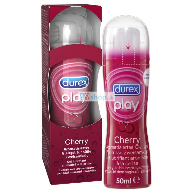 Durex Play - Lubrikační gel s třešňovou příchutí - 50ml