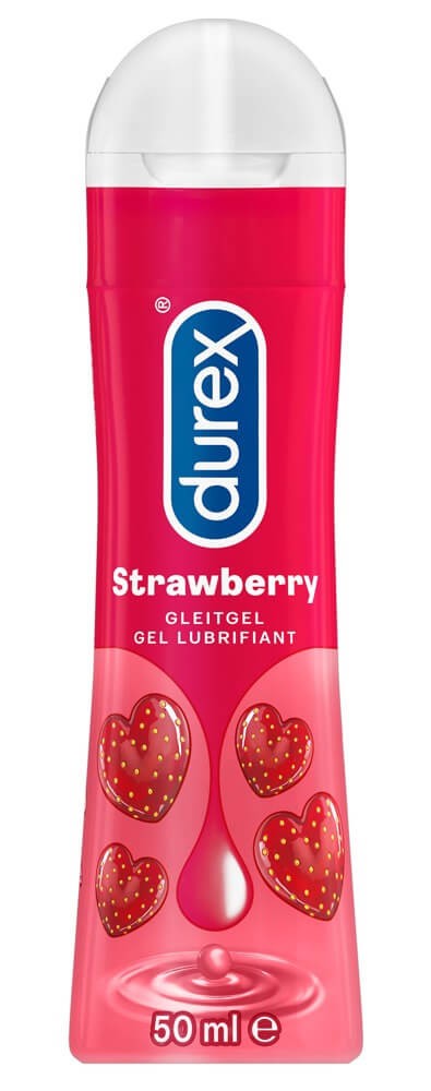 Durex Play Sweet Strawberry - lubrikant s jahodovou příchutí (50ml)