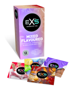 EXS Mixed Flavoured krabička EU distribuce 12 ks