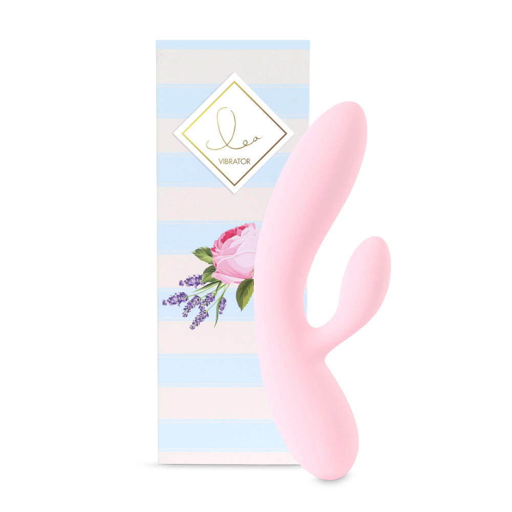 FEELZTOYS - LEA RABBIT VIBRATOR SOFT PINK