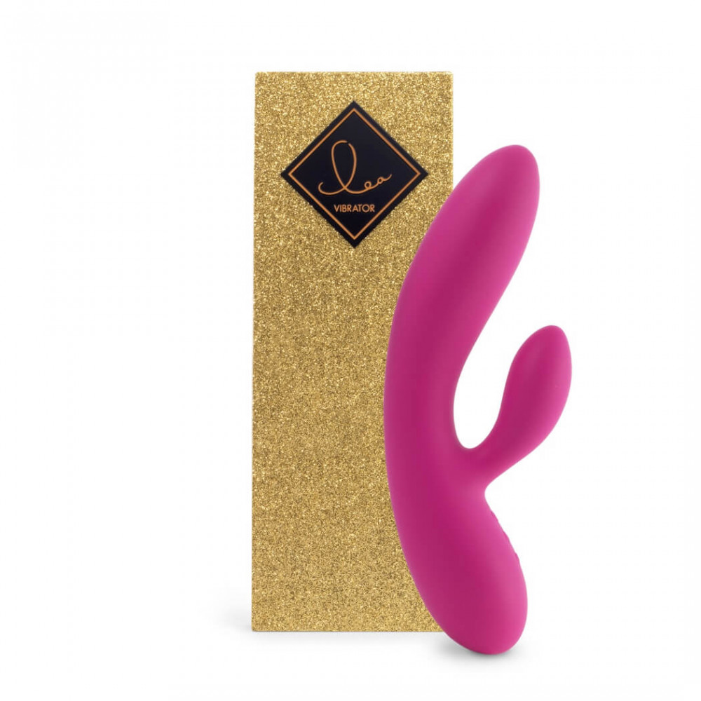 FeelzToys - Lea Vibrator Rubine Red (Glitter)