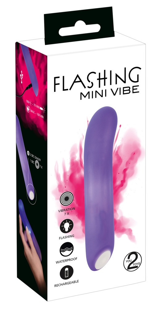 Flashing Mini Vibe - cordless