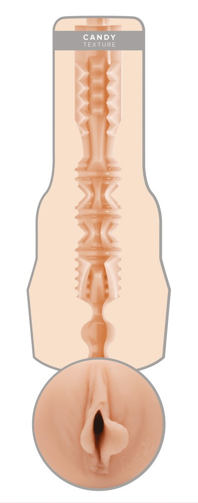 Fleshlight Ella Hughes Candy - lifelike vagina (natural)