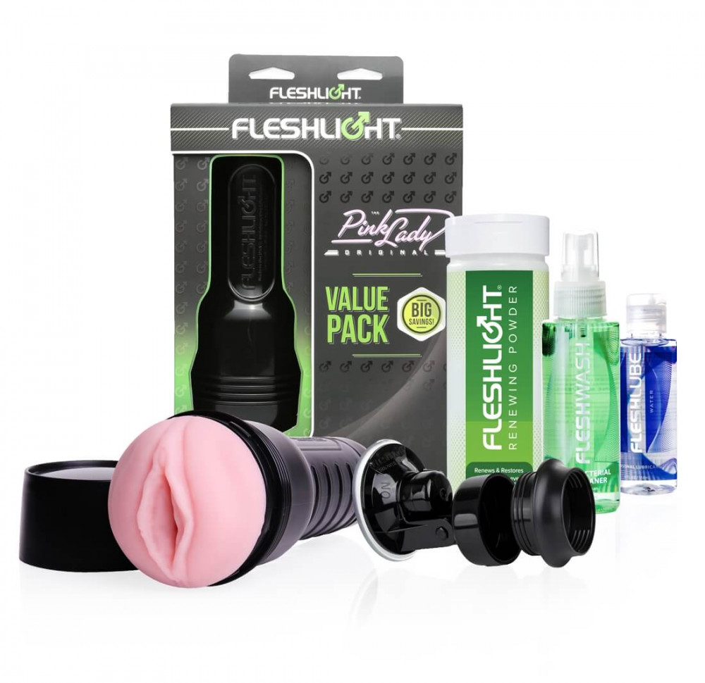 Fleshlight Value Pack Pink Lady - umělá vagína sada (5dílná)