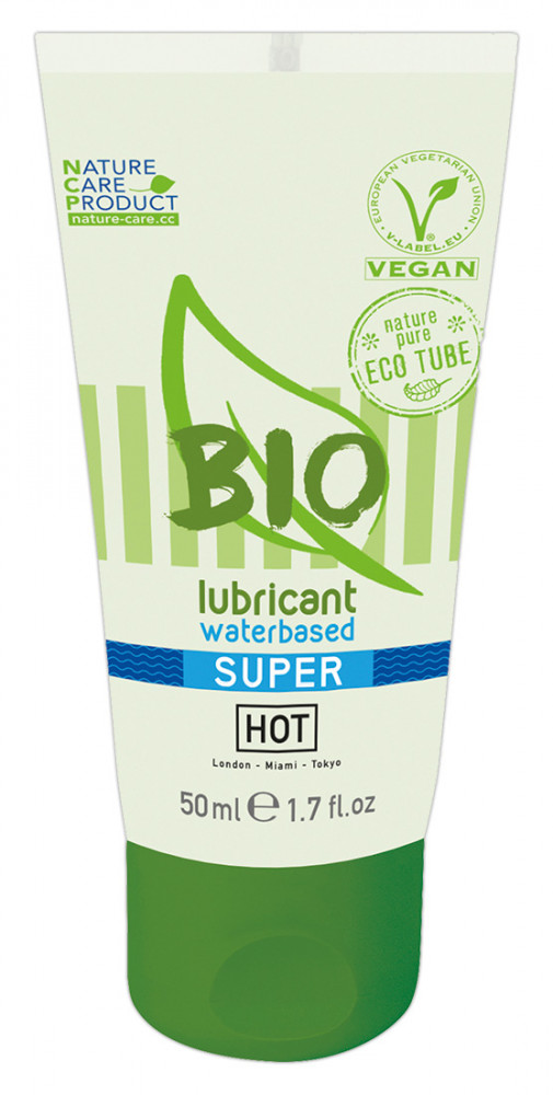 HOT Bio Super - veganský lubrikant na bázi vody (50ml)