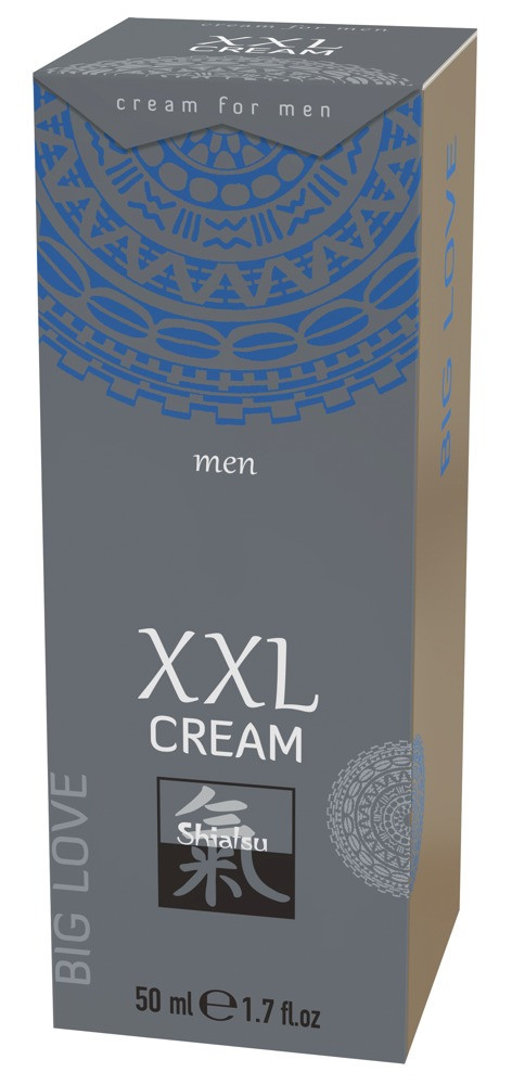 HOT Shiatsu XXL - intimní krém pro muže se stimulačním a hřejivým účinkem (50ml)