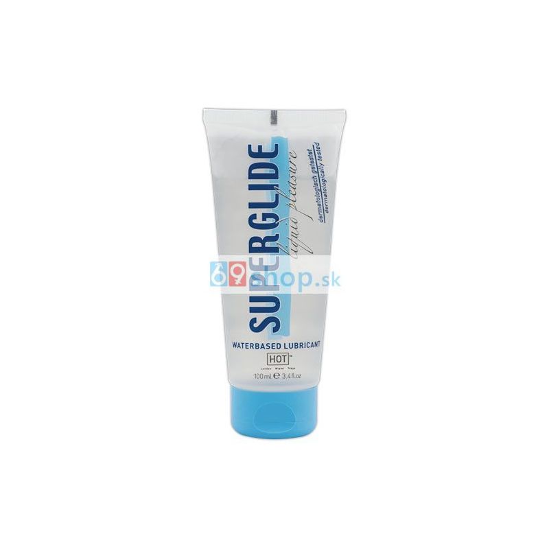 HOT Superglide - lubrikační gel na bázi vody (100 ml)