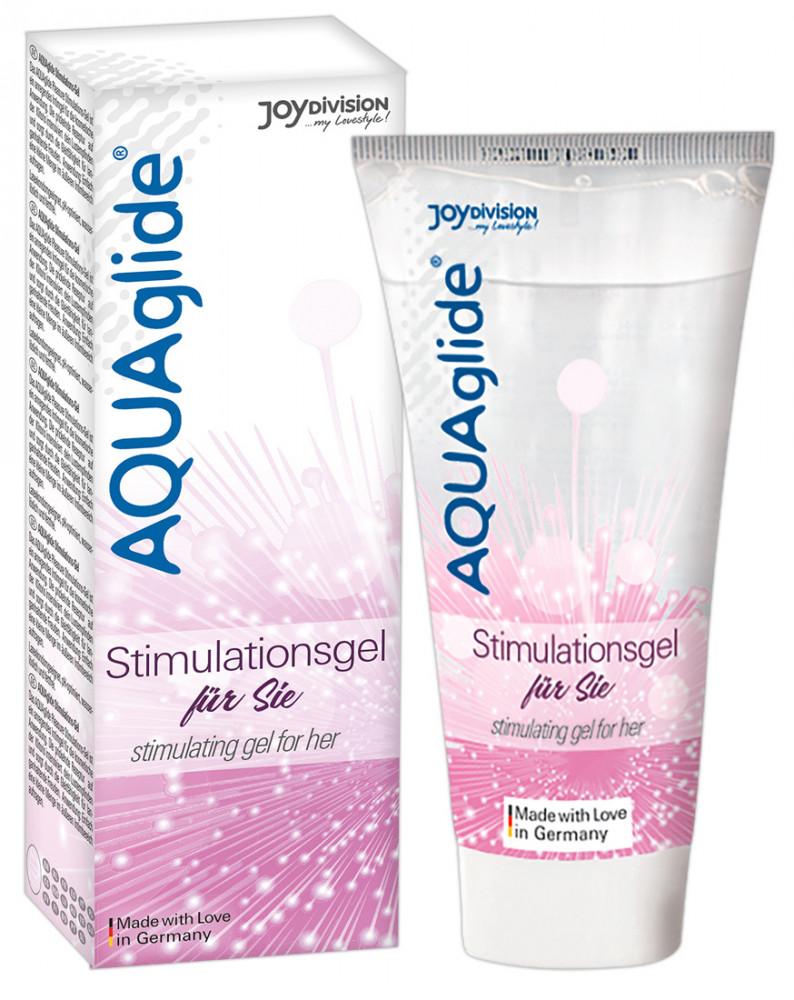 JoyDivision AquaAglide Stimulation gel - intimní gel pro ženy (25ml)