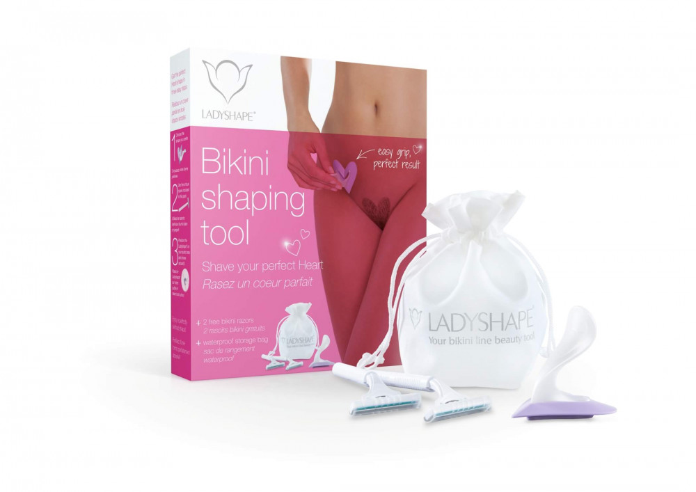 LadyShape Bikini Shaping Tool - pro dokonalý střih na intimních místech (srdce)