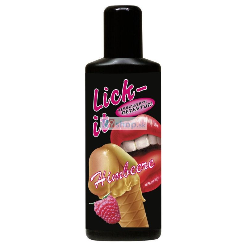 Lick-it lubrikační gel na orální sex - malina