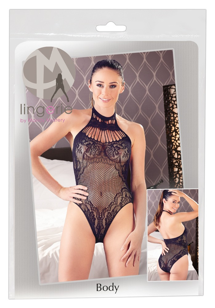 Mandy Mystery - Mesh Neck Strap (Black)