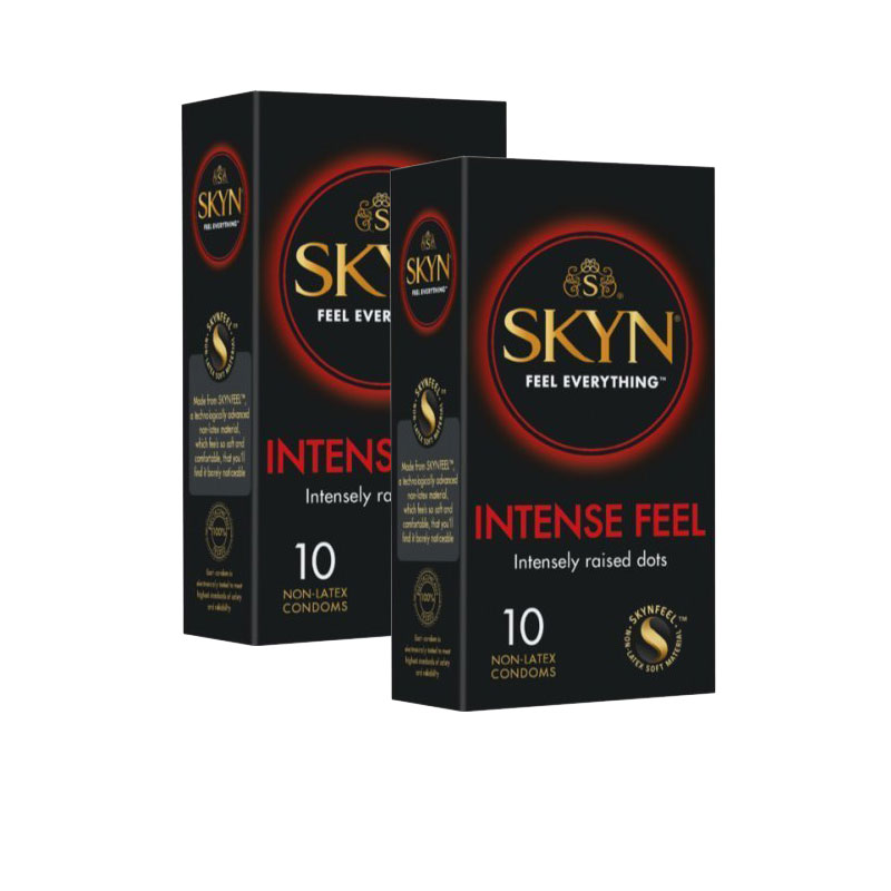 Mates SKYN Intense Feel krabička 20 ks