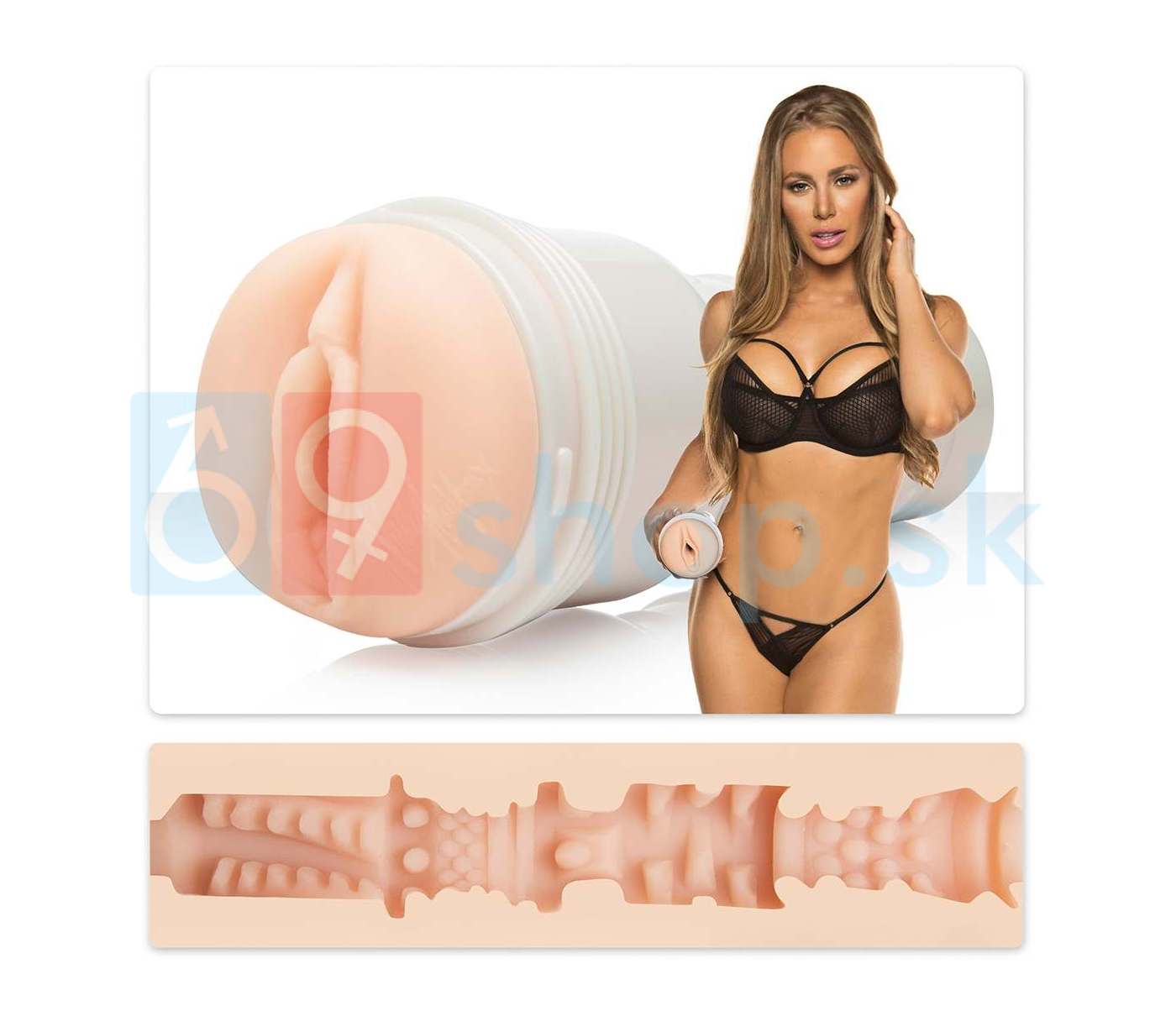 Nicole Aniston Fit - vagína - FLESHLIGHT jedinečná GIRLS série představuje svým dalším kotníku