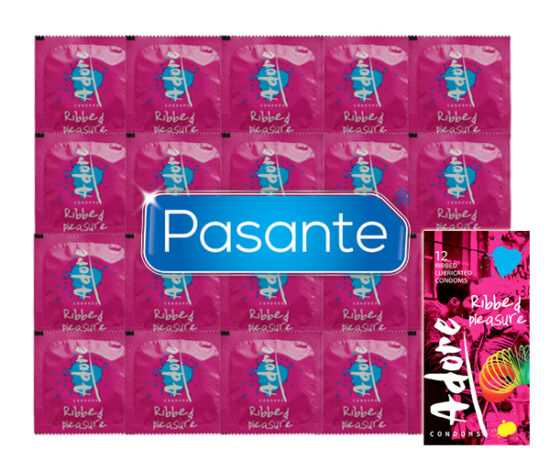 Pasante Adore Ribbed 3 ks