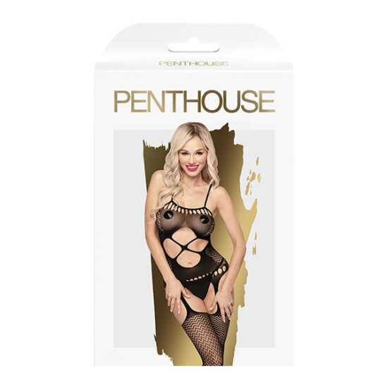 Penthouse Hot Nightfall bodystocking black veľkosť XL