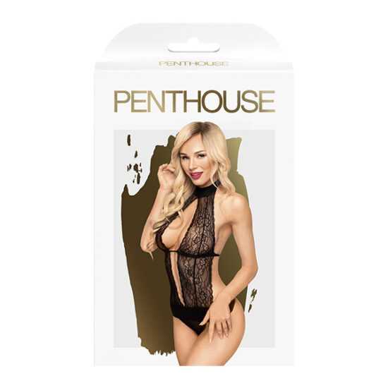 Penthouse Perfect lover erotické body black veľkosť S/M