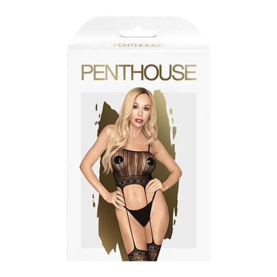 Penthouse Sex dealer bodystocking black veľkosť S-L