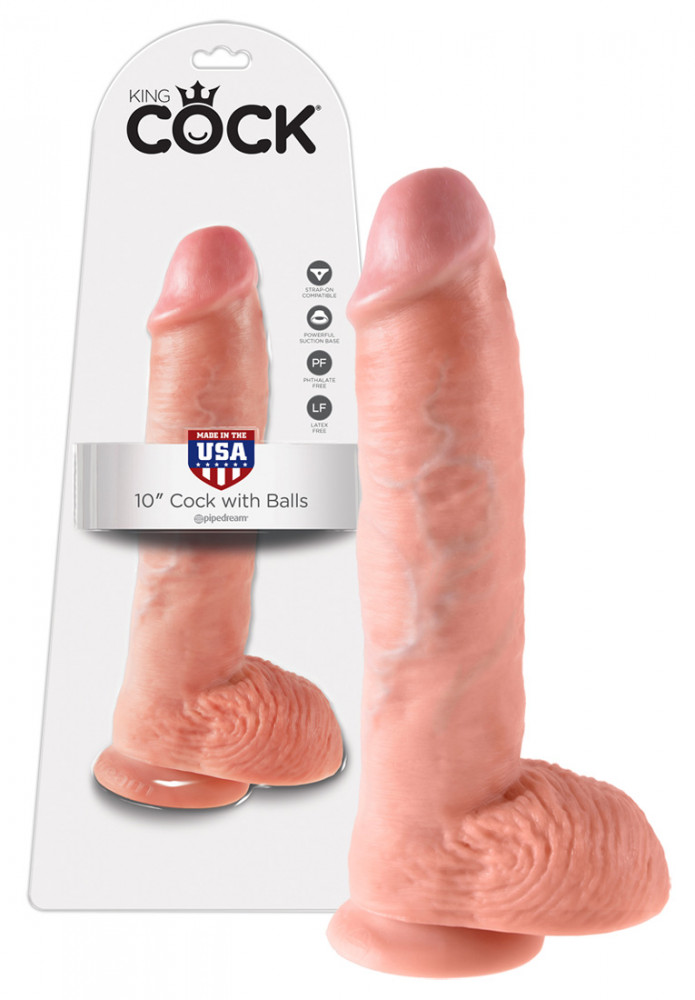 Pipedream King Cock - realistické dildo (25 cm)