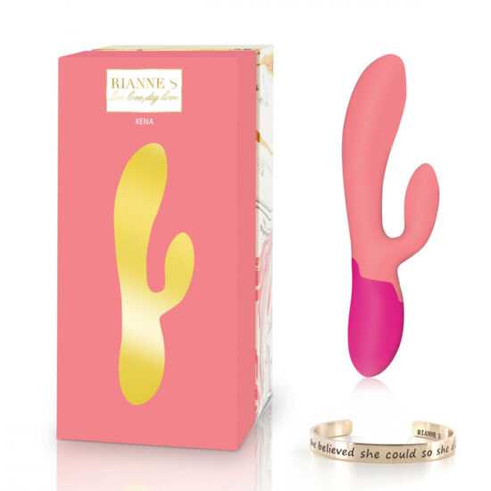 RS - Essentials - Xena Rabbit Vibrator Coral & French Rose