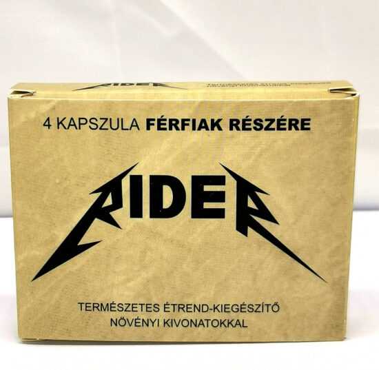 Rider - natural dietary supplement for men (4pcs)