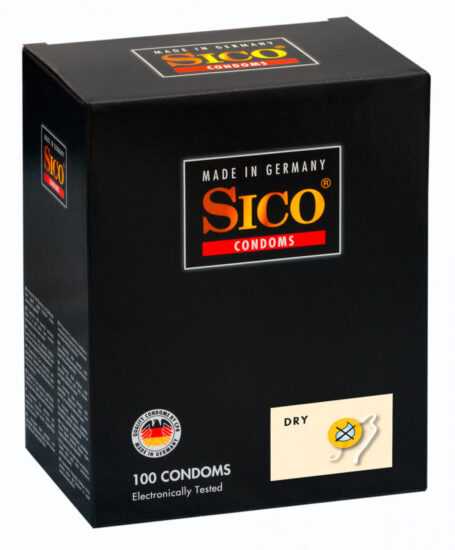 SICO Dry - kondomy bez lubrikace (100ks)