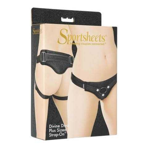 SPORTSHEETS - DIVINE DIVA PLUS SIZE STRAP-ON