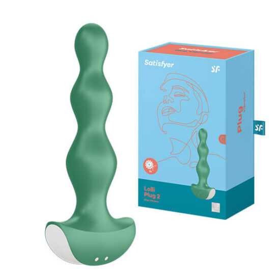 Satisfyer Lolli Plug 2 vibrační anální kolík green