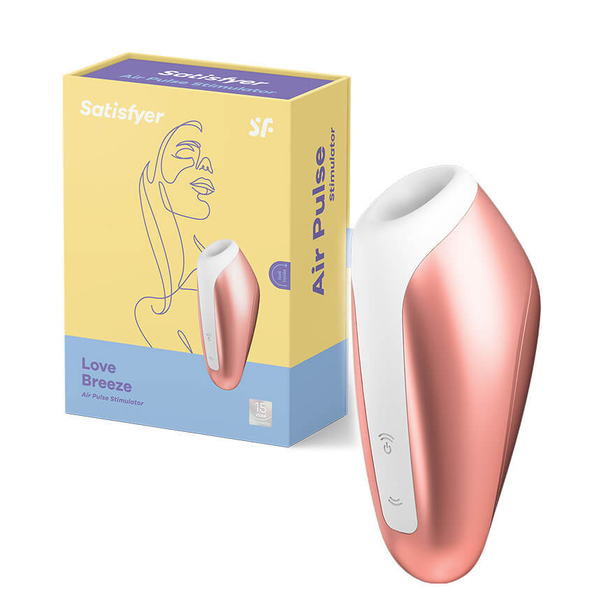 Satisfyer Love Breeze tlakový stimulátor Copper