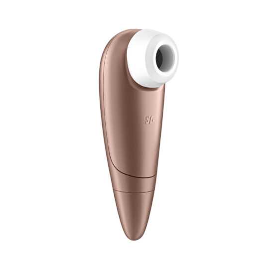 Satisfyer Number One - vodotěsný stimulátor klitorisu (hnědý)