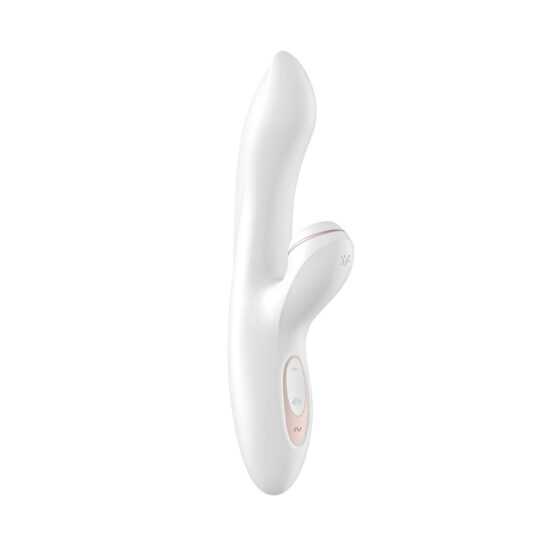 Satisfyer Pro+ G-spot - stimulátor klitorisu a vibrátor na bod G (bílý)