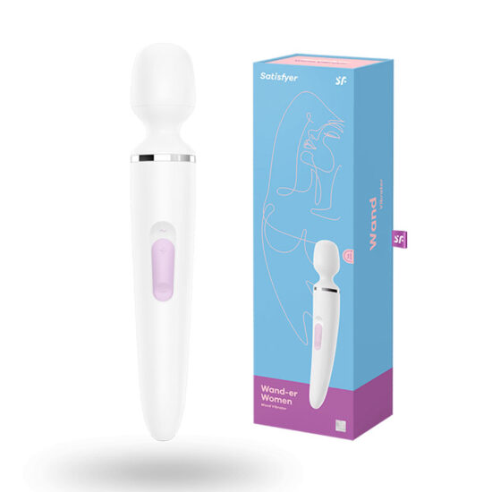 Satisfyer Wand-er Woman masážní hlavice white