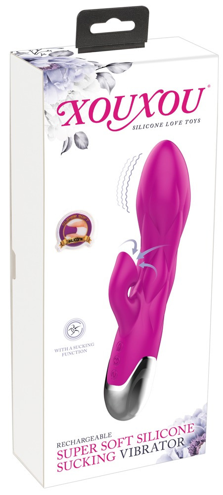 Super Soft Silicone Sucking Vibrator