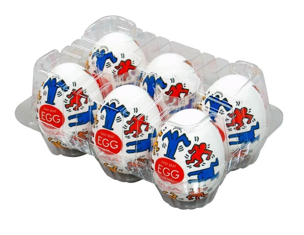 TENGA Egg Keith Haring Dance - výběr (6ks)