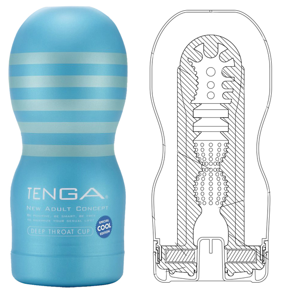 Tenga Deep Throat Cup Cool Edition