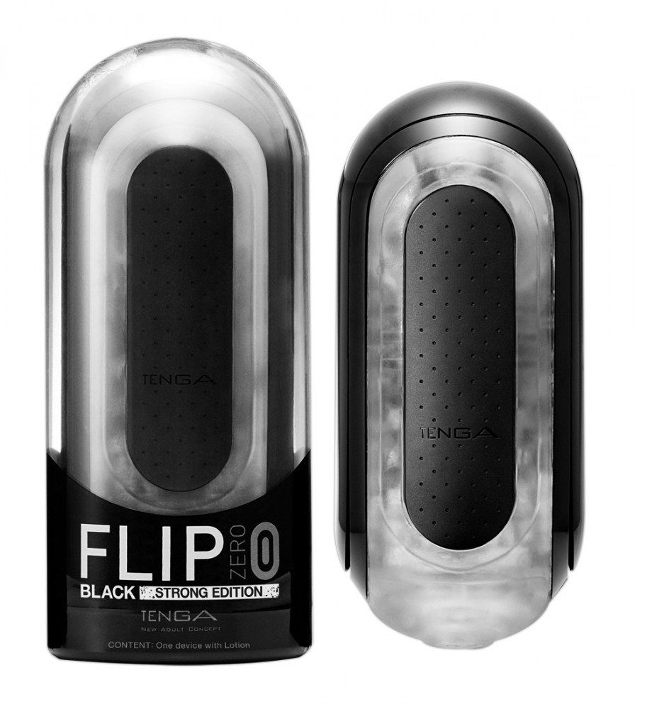 Tenga Flip Zero - super-masturbátor (černý)