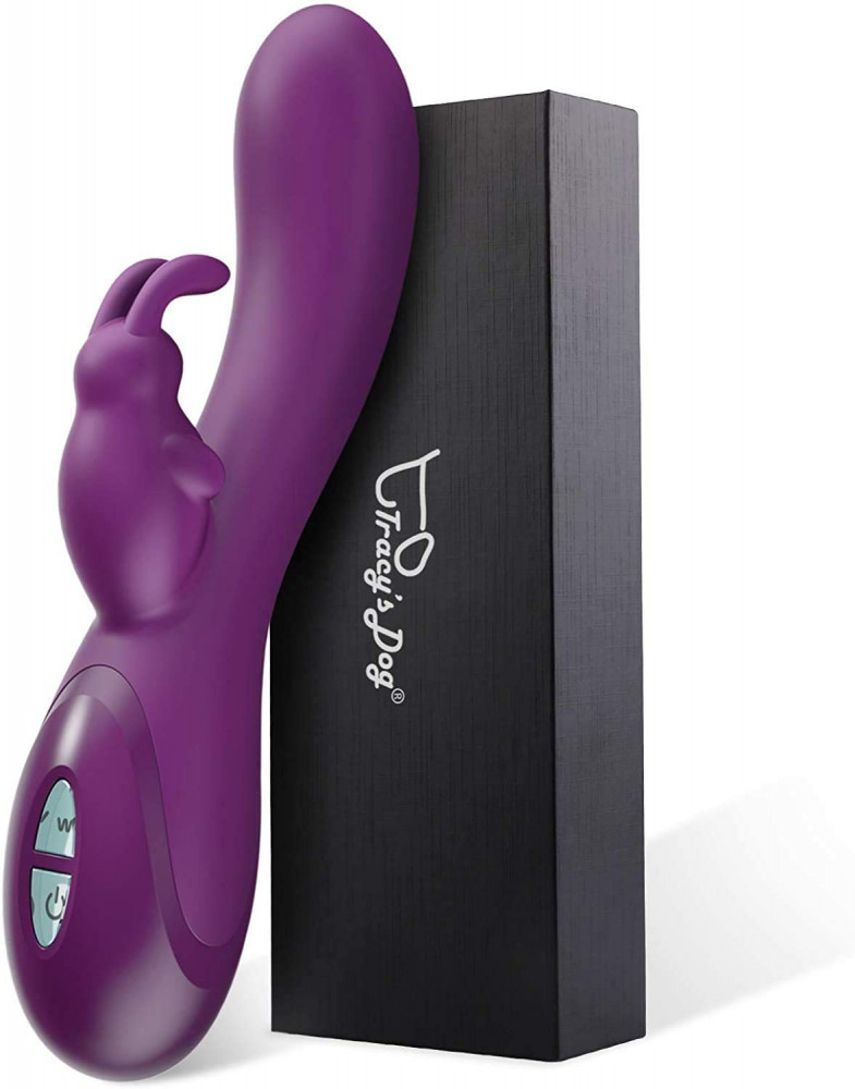 Tracy's Dog Craybit Rabbit Vibrator - purple